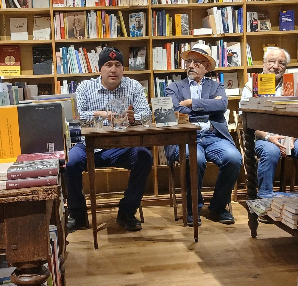 Rencontre - Ernesto Llaitul  " Une voix derrière les barreaux" Mon combat pour le peuple Mapuche